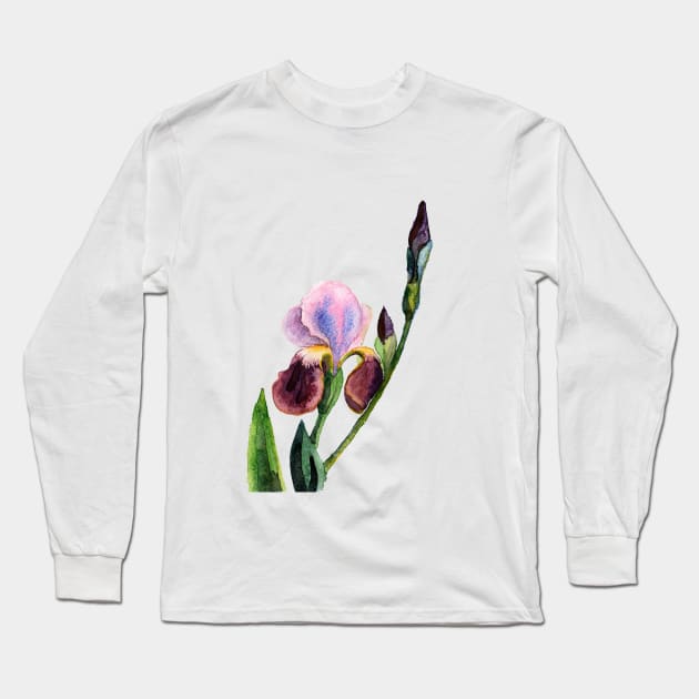 Magnolia Long Sleeve T-Shirt by Olga Berlet